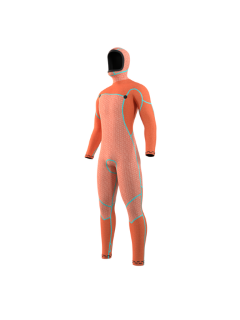 VOLTT HOODED FULLSUIT 6.4.3 MM FZIP